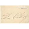 Image 1 : Calvin Coolidge signature cut. GFA Authenticated