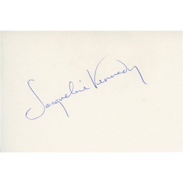 Jacqueline Kennedy signature cut