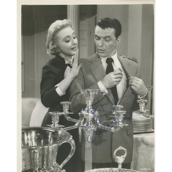 Frank Sinatra signed movie photo. GFA Authenticated