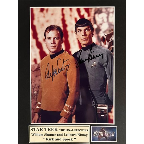 Star Trek cast signed photo