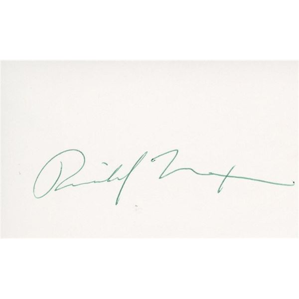 Richard Nixon signature cut