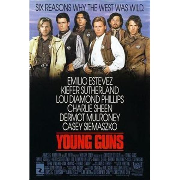 Young Guns original movie poster