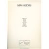 Image 1 : Kim Alexis signed Wilhelmina Modeling Agency photo