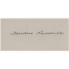 Image 1 : Theodore Roosevelt signature cut. GFA Authenticated