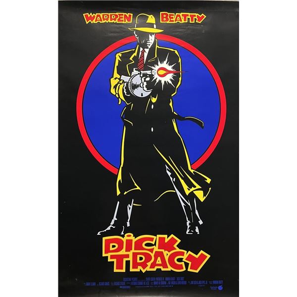 Dick Tracy 1990 original double-sided movie poster