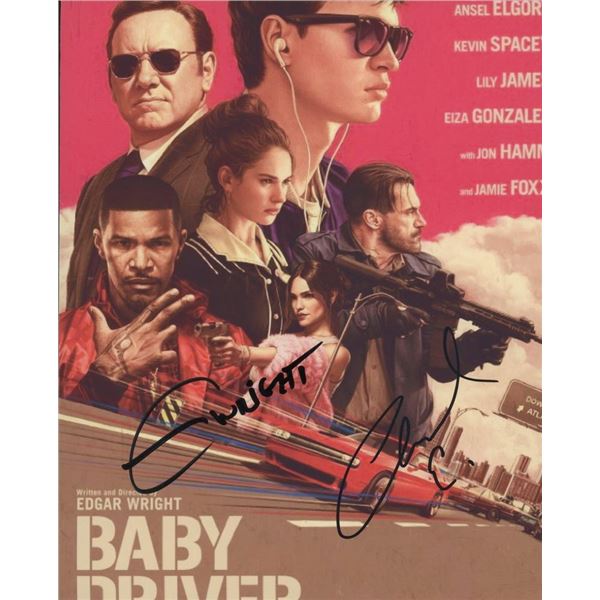 Baby Driver signed movie photo
