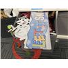 Image 2 : Large Wooden Cabinet w/Misc Holiday Contents
