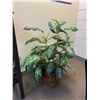 Image 2 : Group of End Tables & Faux Plants