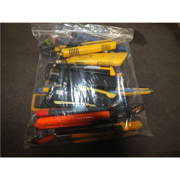 Bag Of Utility Knives