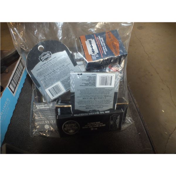 Bag Of Assorted Razor Blades