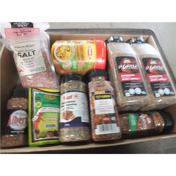 Box Of Assorted Spices