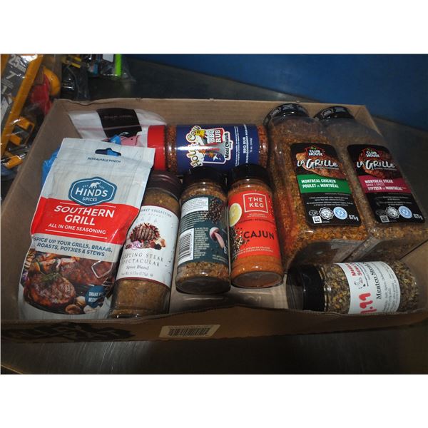 Box Of Assorted Spices