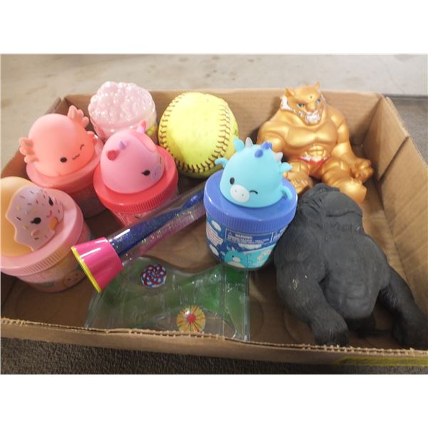 Box Of Slime & Toys