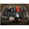Image 1 : Box Of Assorted Power Tool Batteries