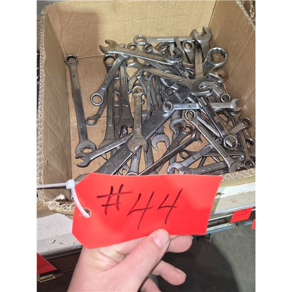 Box Of Assorted Wrenches