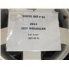 Image 2 : Set Of 4 2014 Jeep Wrangler Rims