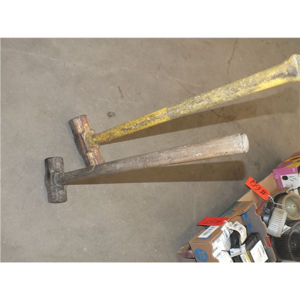 Two Sledge Hammers