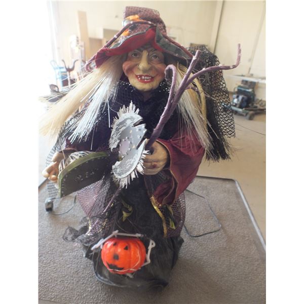 Electric Halloween Witch