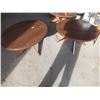 Image 1 : 4 Wooden Oval Tables