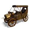 Image 1 : Custom-made brass musical brass vintage vehicle - approx. 12in x 8in x 5in