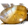 Image 2 : Vintage 6 seater dining table - approx. 70 1/2in length x 47 1/2in width x 28 1/2in height