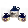 Image 1 : 2pc British Navy Pusser's Rum miniature decanters & hand crafted Old Prime Tavern jar