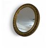Image 2 : Oval framed wall mirror - 23in x 20in