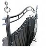 Image 2 : 54in fireplace screen with fireplace grate