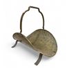 Image 1 : Vintage brass hammered log holder/carrier