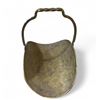 Image 2 : Vintage brass hammered log holder/carrier