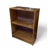Image 1 : Set of two 2 tier wooden book shelf - approx. 31 1/2in tall x 2ft wide x 11in depth