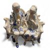 Image 2 : 4pc set porcelain decorative figurines - approx. 6 1/2in tall