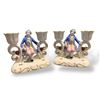 Image 1 : 2pc porcelain decorative candle holders