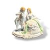 Image 1 : Couple porcelain figurine - 7in