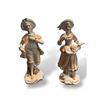 Image 1 : Pair of porcelain 7 1/2in tall figurines