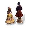 Image 2 : Set of two 10in porcelain figurines