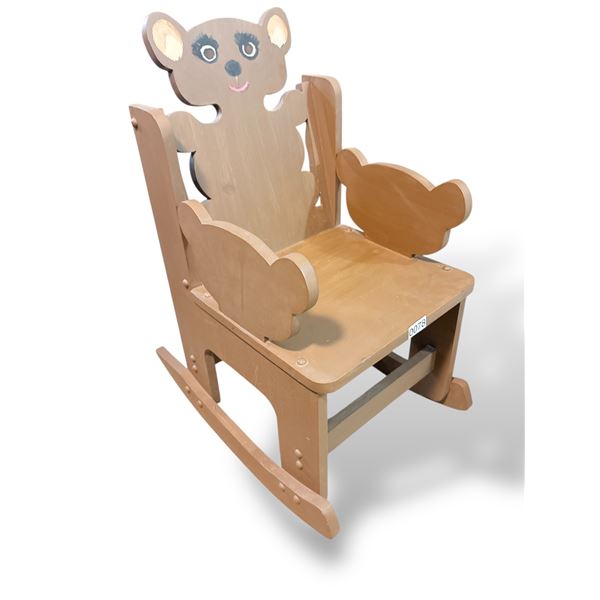 Kids rocking chair painted