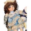 Image 2 : Set of 2 porcelain Collector's Choice collectible turn key musical dolls with COAs