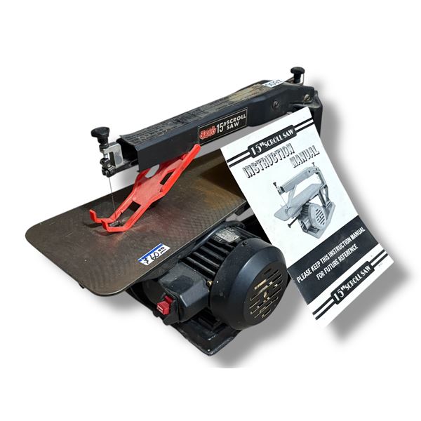 15in Scroll Saw TG11002 with manual (excellent shape)