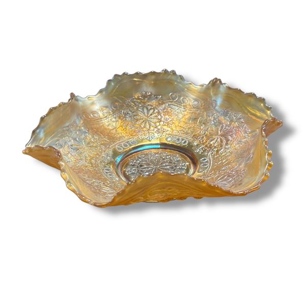 Glass decorative bowl