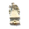 Image 3 : Porcelain Snowman couple music box