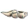Image 1 : 3pc Let It Snow porcelain kitchenware