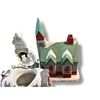 Image 3 : Group of assorted porcelain decorative houses