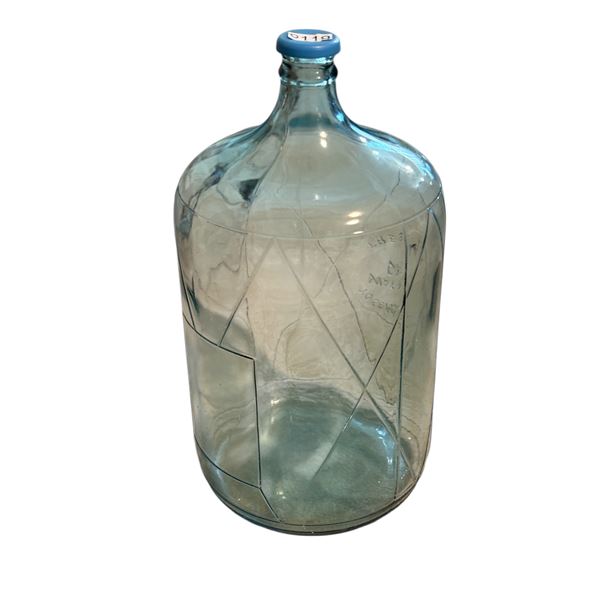 Yosemite Water Co Fresno glass bottle - 20in tall