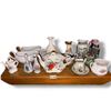 Image 1 : Shelf lot full of assorted decorative porcelain items