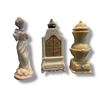 Image 1 : 3pc porcelain vintage cologne bottles