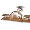 Image 1 : Set of 2 metal candle holders