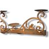 Image 2 : Set of 2 metal candle holders