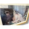 Image 2 : Edmund Blair Leighton Signing The Register framed wall hanging - approx. 34 1/2in x 26 1/2in