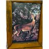 Image 2 : Wooden framed Deer photograph - 9in x 11in
